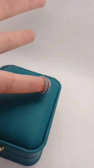 Pendientes aro pequeños turquesa plata