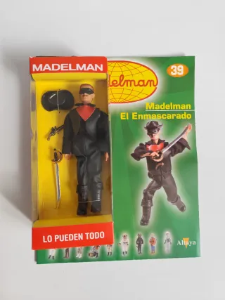4 Madelman sin estrenar. Caja original y fasciculo