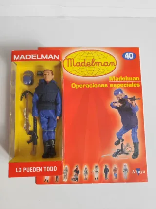 4 Madelman sin estrenar. Caja original y fasciculo