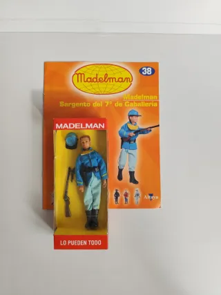 4 Madelman sin estrenar. Caja original y fasciculo