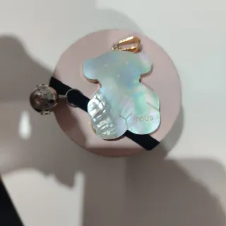 Lote Colgantes Tous Oso y Círculo Dorado