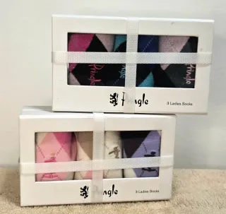 Nr 2 set da 3 calzini Pringle donna 37-42