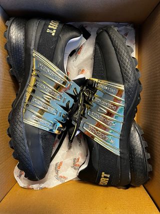 Zapatillas Plein Sport Negras y Doradas