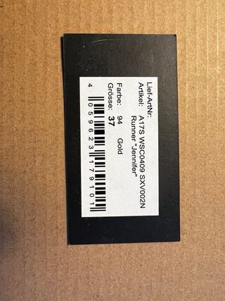 Zapatillas Plein Sport Negras y Doradas