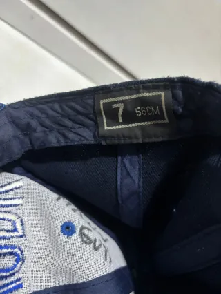 Gorra New York Negra y Azul