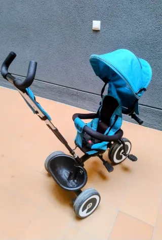 Triciclo Kinder Kraft 3 en 1 Azul