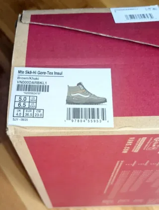 Botas Vans Sk8 - Hi GoreTex