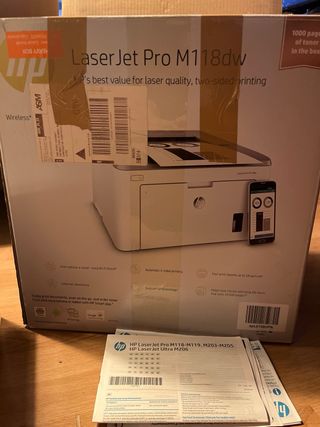 Impresora HP Láser Blanca