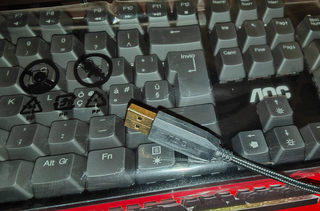 Tastiera Gaming AOC GK500 RGB Meccanica IT