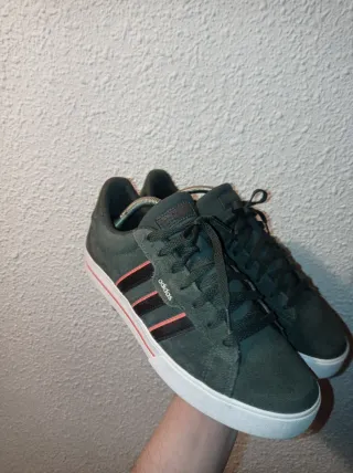 Zapatillas Adidas Hombre Talla 43 Verde/negro