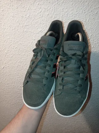 Zapatillas Adidas Hombre Talla 43 Verde/negro