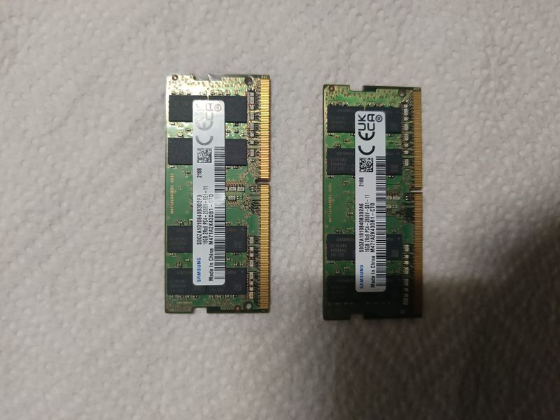 2x Samsung 16GB DDR4 RAM SODIMM afbeelding 3