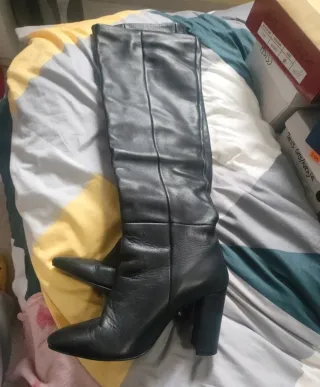 Botas altas Boda negras talla 37