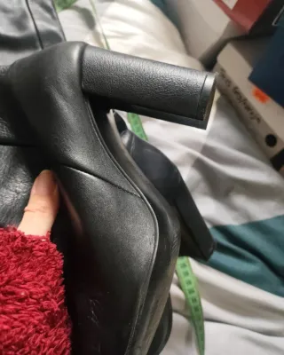 Botas altas Boda negras talla 37