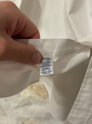 Camicia Ralph Lauren bianca uomo