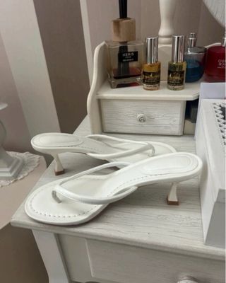 Sandali donna bianchi tg 39 nuovo