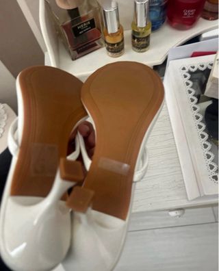 Sandali donna bianchi tg 39 nuovo