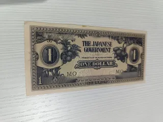 Billete Antiguo Japón 1 Dólar