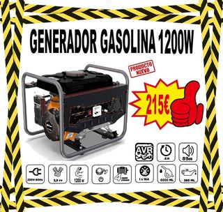 GENERADORES GASOLINA 1000W a 6500W