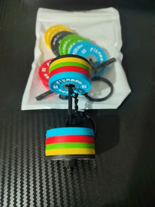 Llavero Barra Culturista Fitness