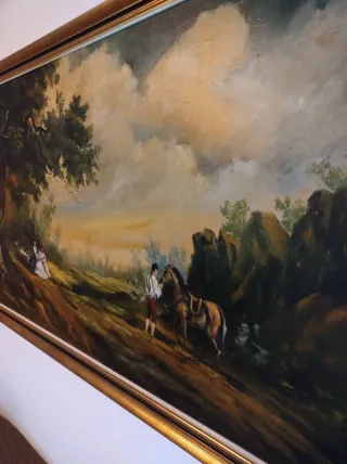 Cuadro Paisaje Clásico Grande 158x84