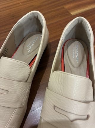 Mocasines Rockport Piel Mujer Talla 39 Beige