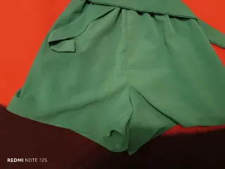 Mono verde Mayoral con volantes 12 años