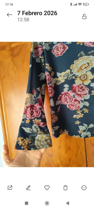 Yerse camiseta estampado floral