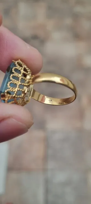 Dos cadenas mas un anillo todo oro 18 quilates