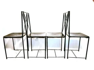 4 Sedie MOKA di Asnago & Vender x Flexform