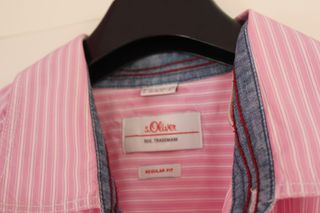 Camisa S. Oliver Rayas Rosa