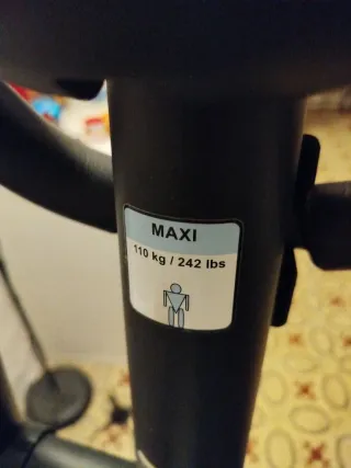 Bicicleta Elíptica Negra