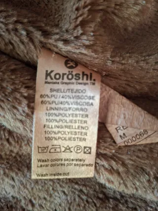 Cazadora Koroshi Hombre Talla M Capucha