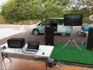 Pacchetto karaoke per feste e gonfiabili a noleggio