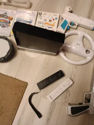 Consola Wii con accessori
