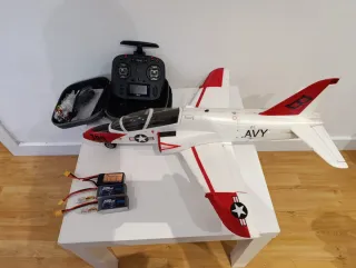 Avión RC Eléctrico con Turbina
