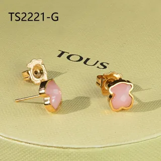 Pendientes Tous Oso Rosa