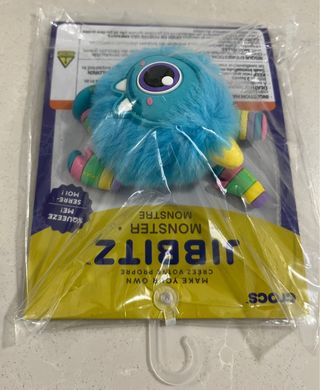 Jibbitz Crocs Monstruo azul conjunto pins nuevo