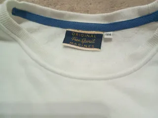 Felpa RIDE THE TIDES bianca taglia 13 anni