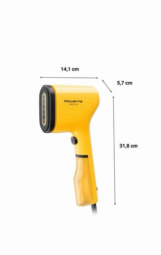Plancha Vertical Rowenta Pure Pop Amarilla