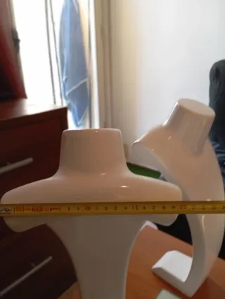 Lote 7 Maniquíes Joyería Blanco