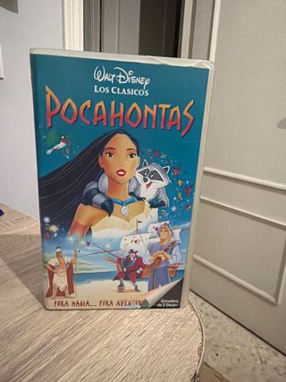 Película VHS Pocahontas Disney Clásicos