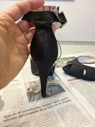 Zapatos de tacón negros