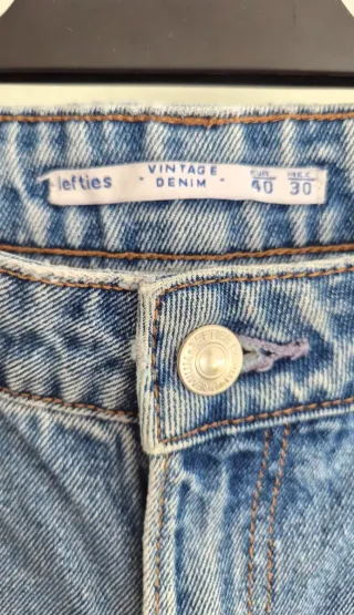 Pantalón vaquero Lefties azul