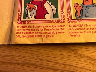 Álbum Los Pequeñecos 1986. Casi completo