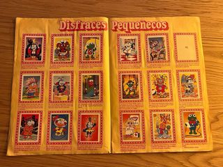 Álbum Los Pequeñecos 1986. Casi completo