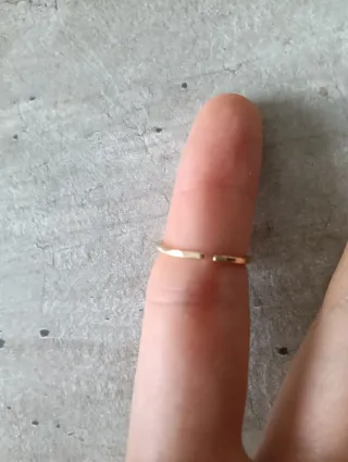 Anello doppio cuore oro