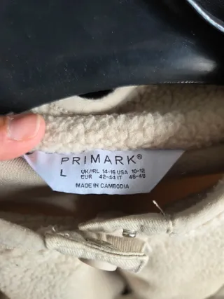 Jersey beige de borreguito