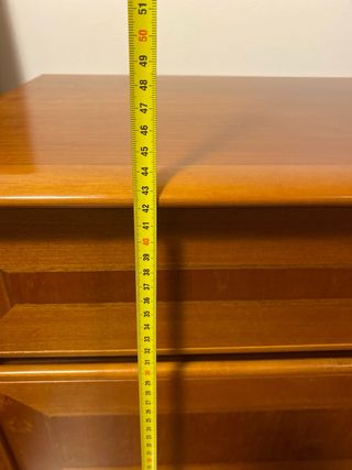 Comodino ciliegio 2 cassetti