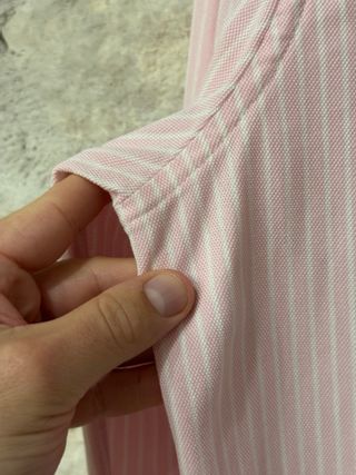 Camicia Ralph Lauren a righe rosa